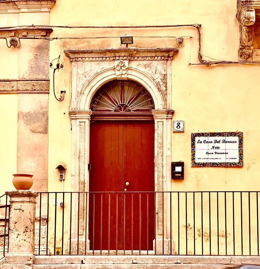 La Casa Del Barocco Hotel Noto Buitenkant foto